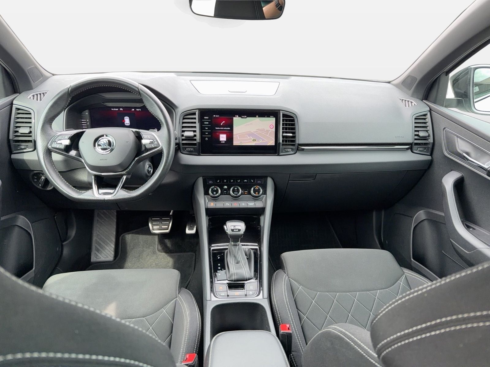 Fahrzeugabbildung SKODA Karoq Sportline 2.0l TSI 140kW 7-Gang-DSG 4x4 Ma - mit KI generiert/bearbeitet