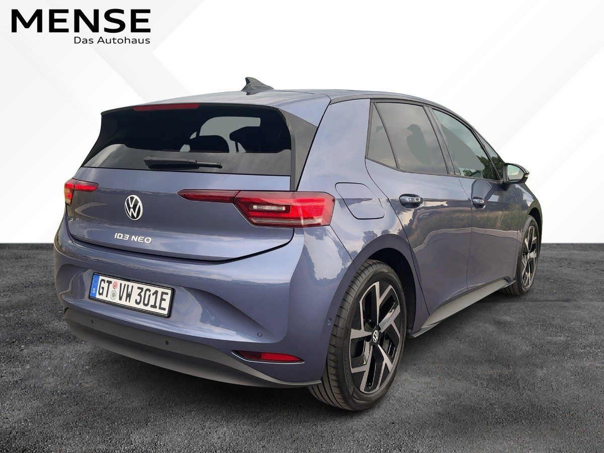 Fahrzeug autohaus mense Fahrzeugabbildung Volkswagen ID.3 Neo Style 58 kWh AHK Pano eSitze 360° Wärme - mit KI generiert/bearbeitet