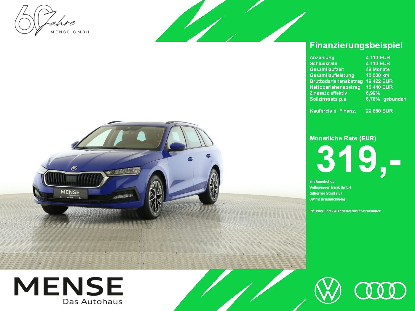 SKODA Octavia Combi 2.0 TDI Clever AHK|4xSHZG|ACC|LED