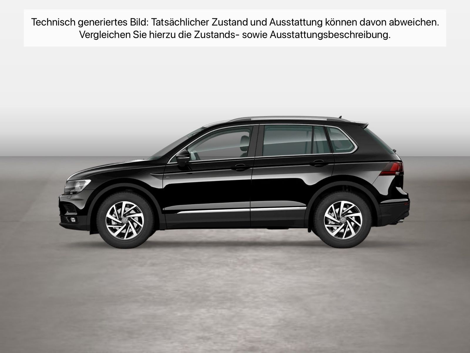 Fahrzeug autohaus mense Fahrzeugabbildung Volkswagen Tiguan 1.5 TSI DSG Join CarPlay AHK ACC Navi PDC - mit KI generiert/bearbeitet