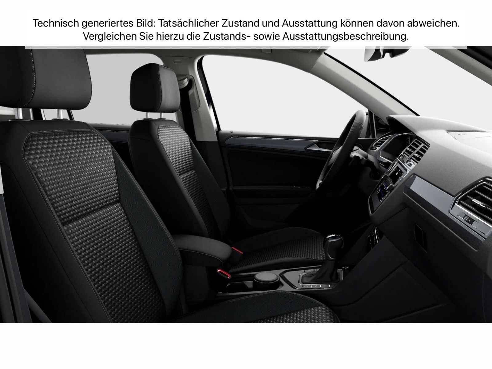 Fahrzeugabbildung Volkswagen Tiguan 2.0 TDI DSG Life Active Navi AHK RearView - mit KI generiert/bearbeitet