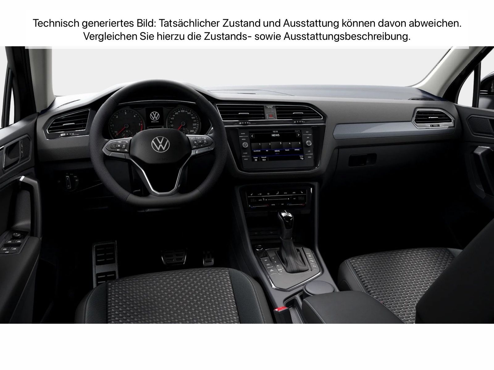 Fahrzeugabbildung Volkswagen Tiguan 2.0 TDI DSG Life Active Navi AHK RearView - mit KI generiert/bearbeitet
