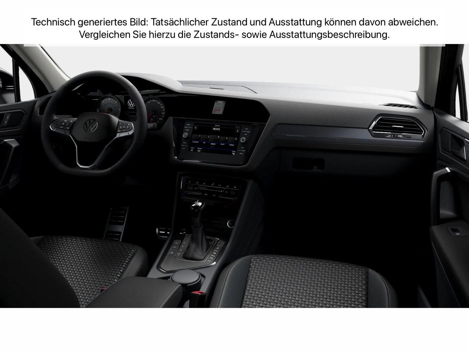 Fahrzeugabbildung Volkswagen Tiguan 2.0 TDI DSG Life Active Navi AHK RearView - mit KI generiert/bearbeitet