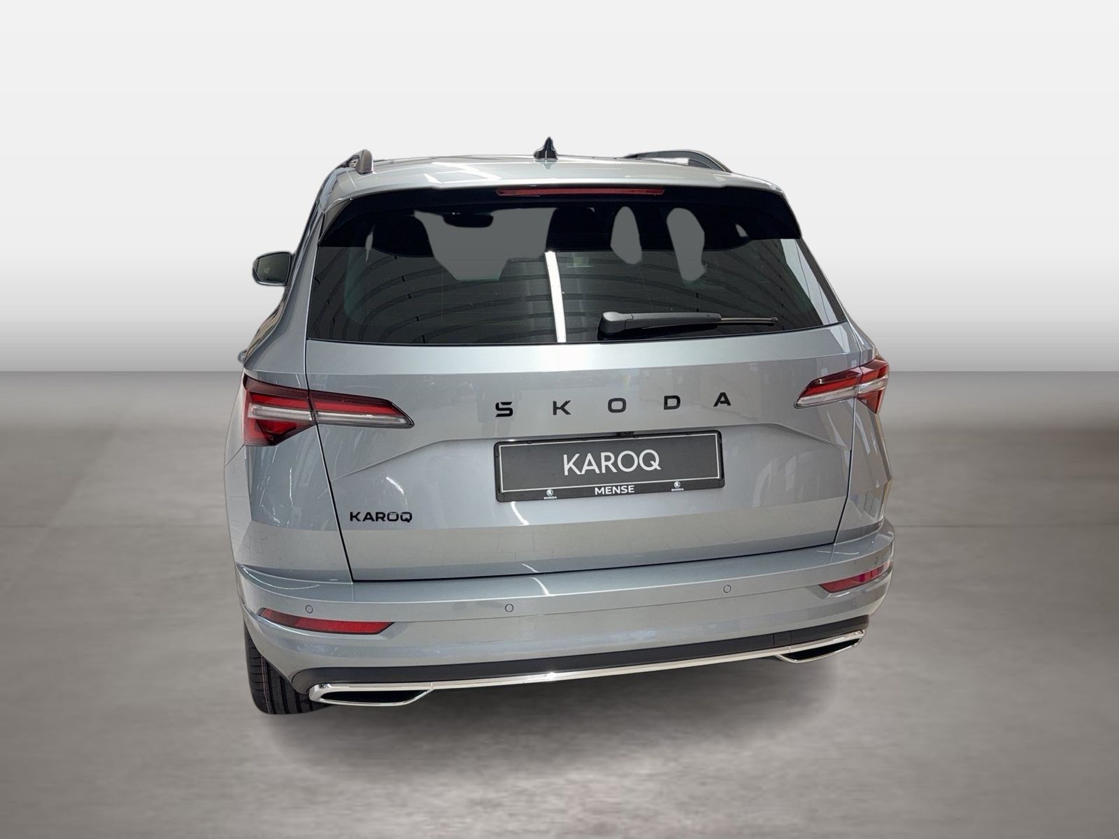 Fahrzeug autohaus mense Fahrzeugabbildung SKODA Karoq 1.5 TSI ACT Sportline Matrix AHK ACC LED - mit KI generiert/bearbeitet