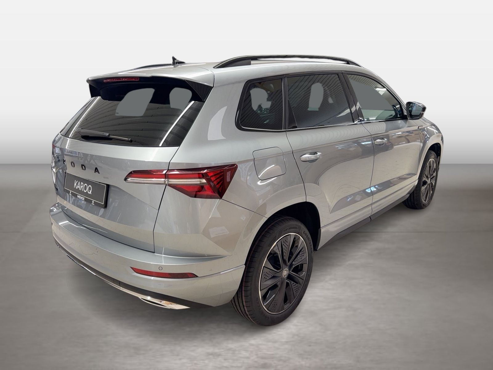 Fahrzeug autohaus mense Fahrzeugabbildung SKODA Karoq 1.5 TSI ACT Sportline Matrix AHK ACC LED - mit KI generiert/bearbeitet