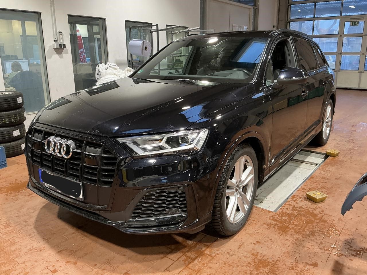 Fahrzeug autohaus mense Fahrzeugabbildung Audi Q7 50 TDI Quattro tiptronic S line AHK|HUD|Luft