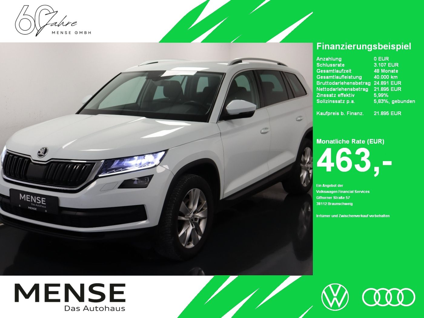 Fahrzeuge PKW autohaus mense SKODA Kodiaq Style 1.4 TSI AUT