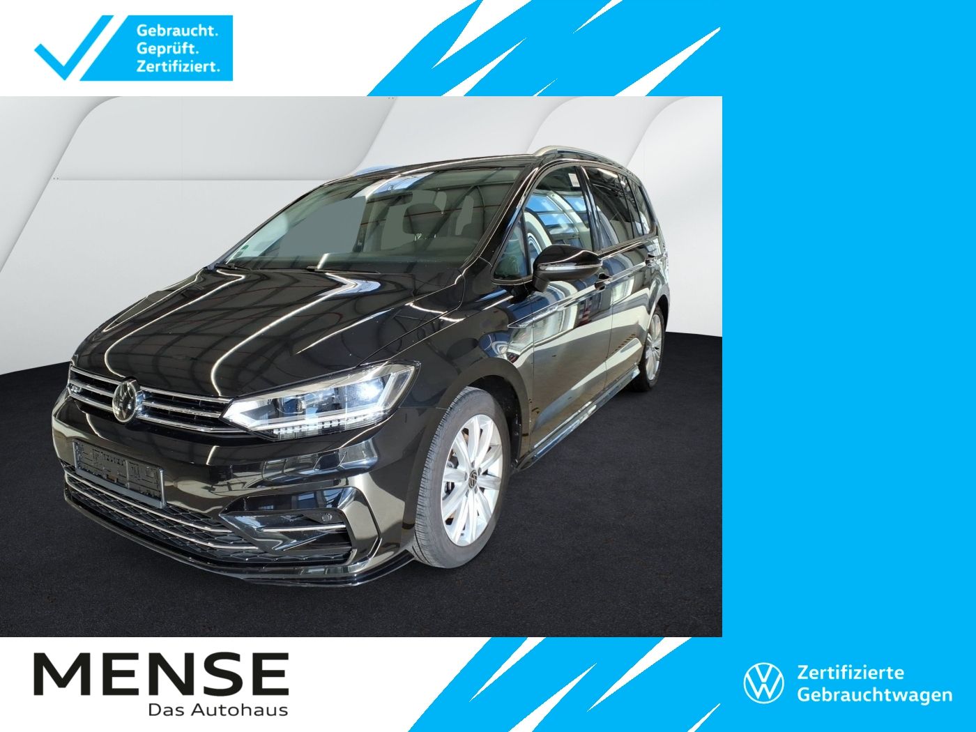 Fahrzeuge PKW autohaus mense Volkswagen Touran 1.5 TSI DSG Comfortline R line ACC|LED|LM