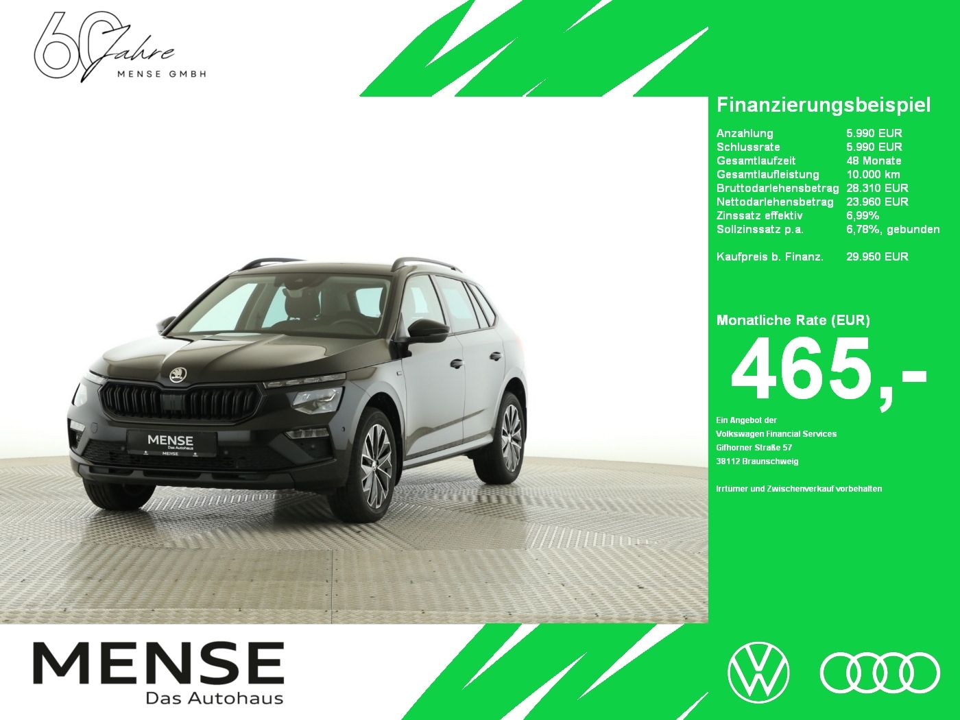 Fahrzeuge PKW autohaus mense SKODA Kamiq 1.5 TSI Drive AHK|ACC|MATRIX|Navi|LaneAss
