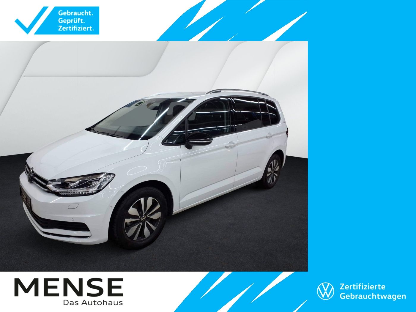Fahrzeuge Nutzfahrzeuge/Camping autohaus mense Volkswagen Touran 1.5 TSI DSG Goal IQ.Light|CarPlay|AHK|ACC