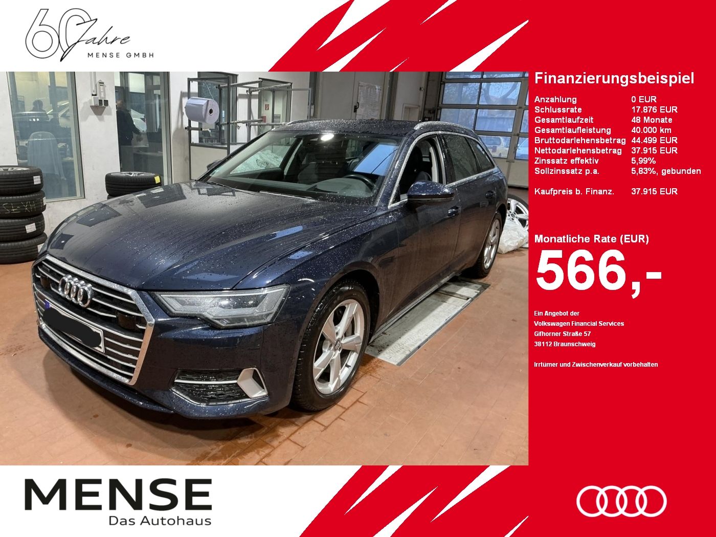 Fahrzeuge PKW autohaus mense Audi A6 Avant 50 TFSI e quattro B&O|HUD|Standhzg|ACC