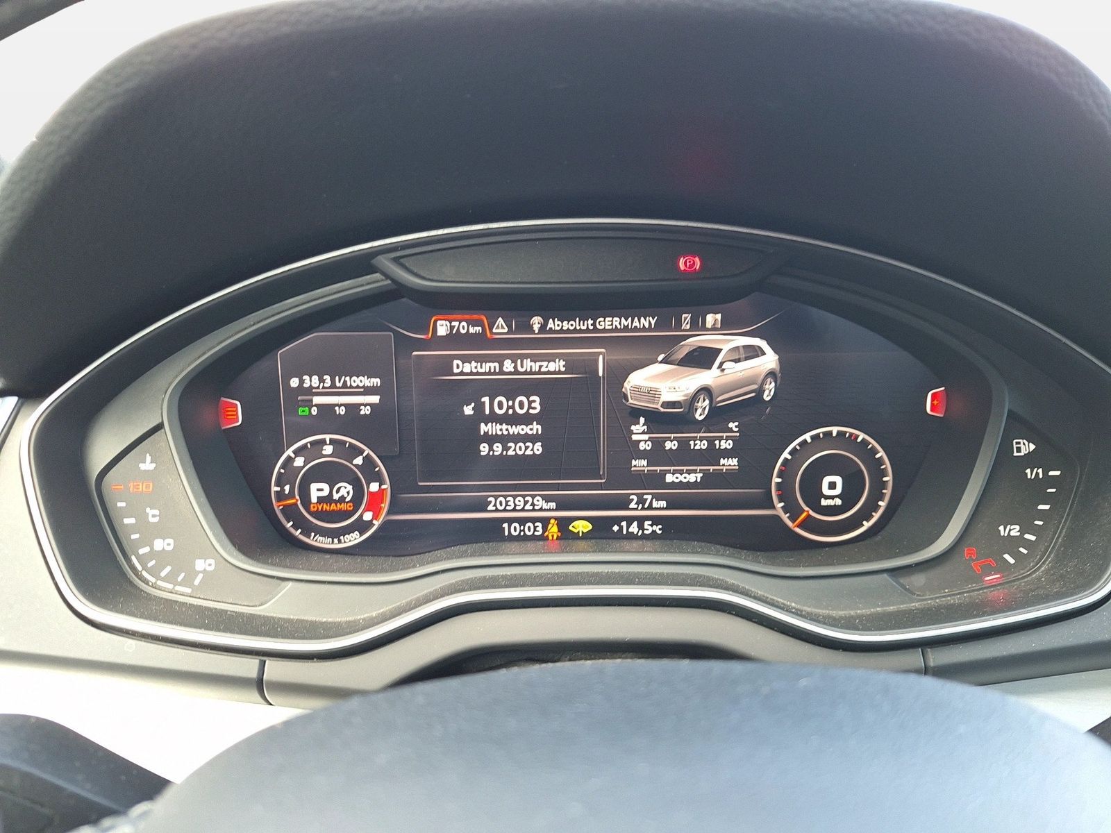 Fahrzeugabbildung Audi SQ5 SUV SQ5 TDI 255(347) tiptronic 8-stufig B&O - mit KI generiert/bearbeitet