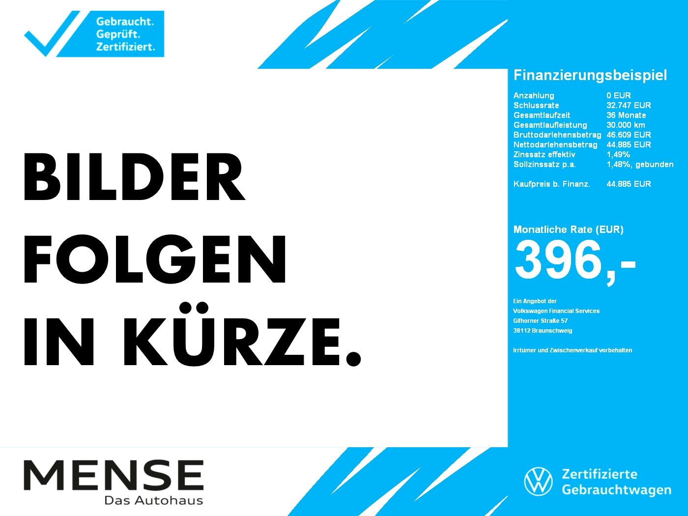 Fahrzeuge PKW autohaus mense Volkswagen ID.4 Pro 4-motion IQ.Light|Matrix|CarPlay|h/k|SD