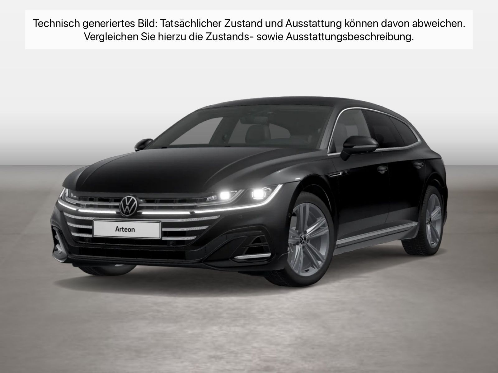 Fahrzeugabbildung Volkswagen Arteon Shooting Brake 2.0 TDI R-Line DSG - mit KI generiert/bearbeitet