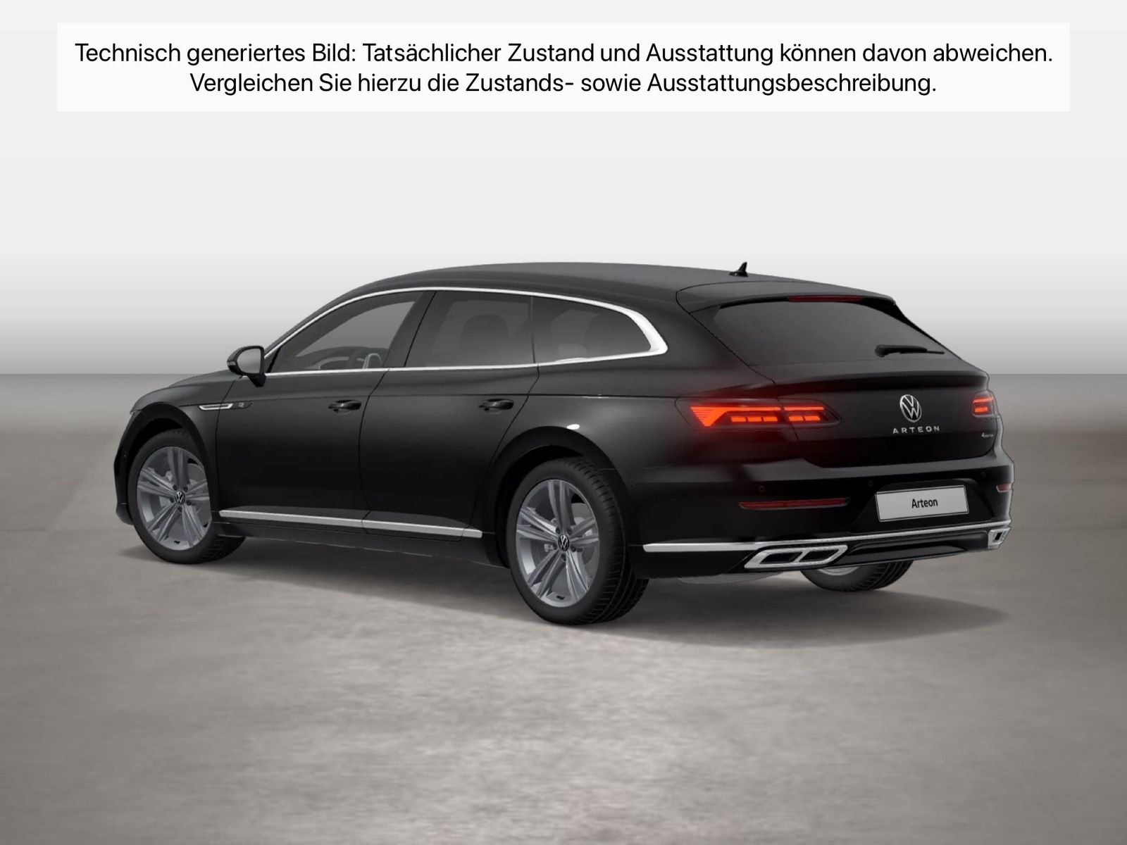 Fahrzeugabbildung Volkswagen Arteon Shooting Brake 2.0 TDI R-Line DSG - mit KI generiert/bearbeitet