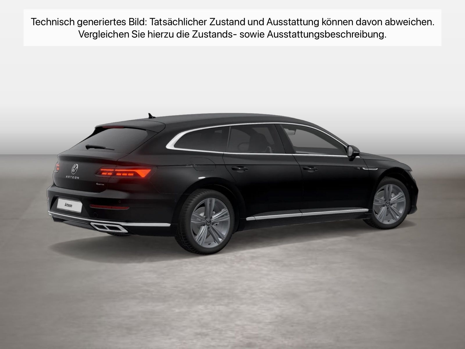 Fahrzeugabbildung Volkswagen Arteon Shooting Brake 2.0 TDI R-Line DSG - mit KI generiert/bearbeitet