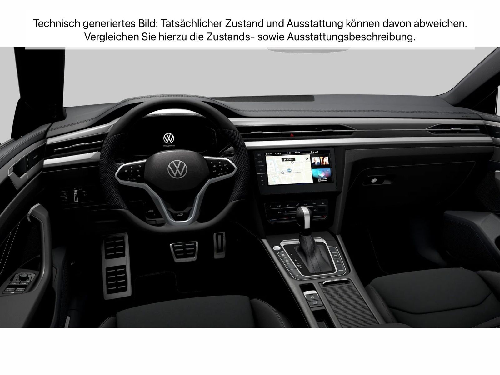 Fahrzeugabbildung Volkswagen Arteon Shooting Brake 2.0 TDI R-Line DSG - mit KI generiert/bearbeitet