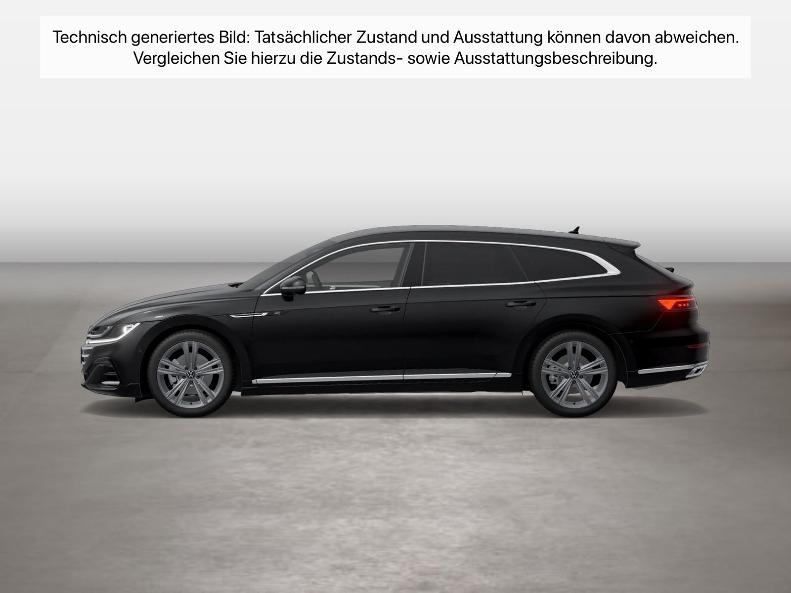 Fahrzeugabbildung Volkswagen Arteon Shooting Brake 2.0 TDI R-Line DSG - mit KI generiert/bearbeitet