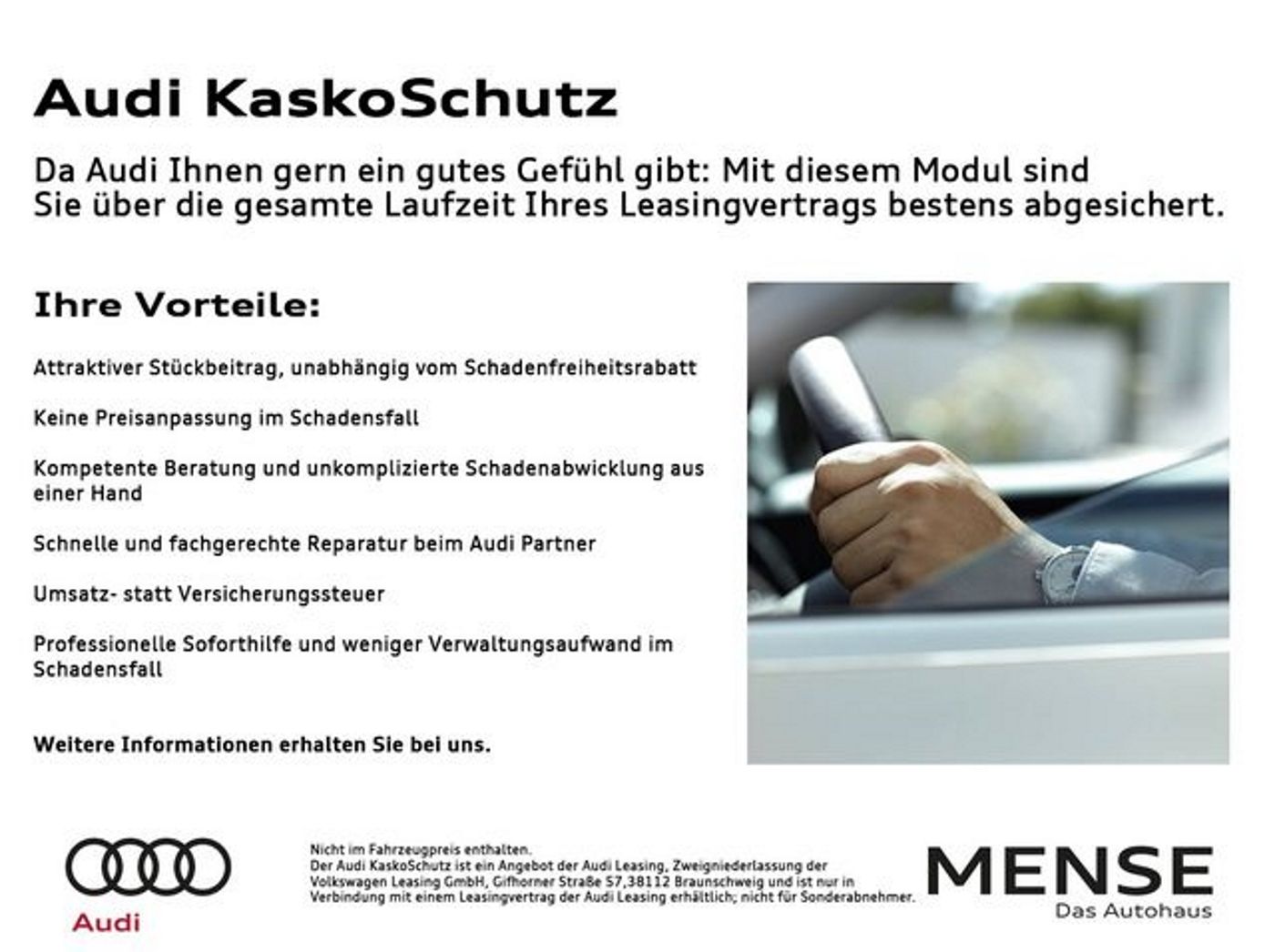 Fahrzeug autohaus mense Fahrzeugabbildung Audi A5 Avant e-hybrid quattro 270 kW S tronic Matrix
