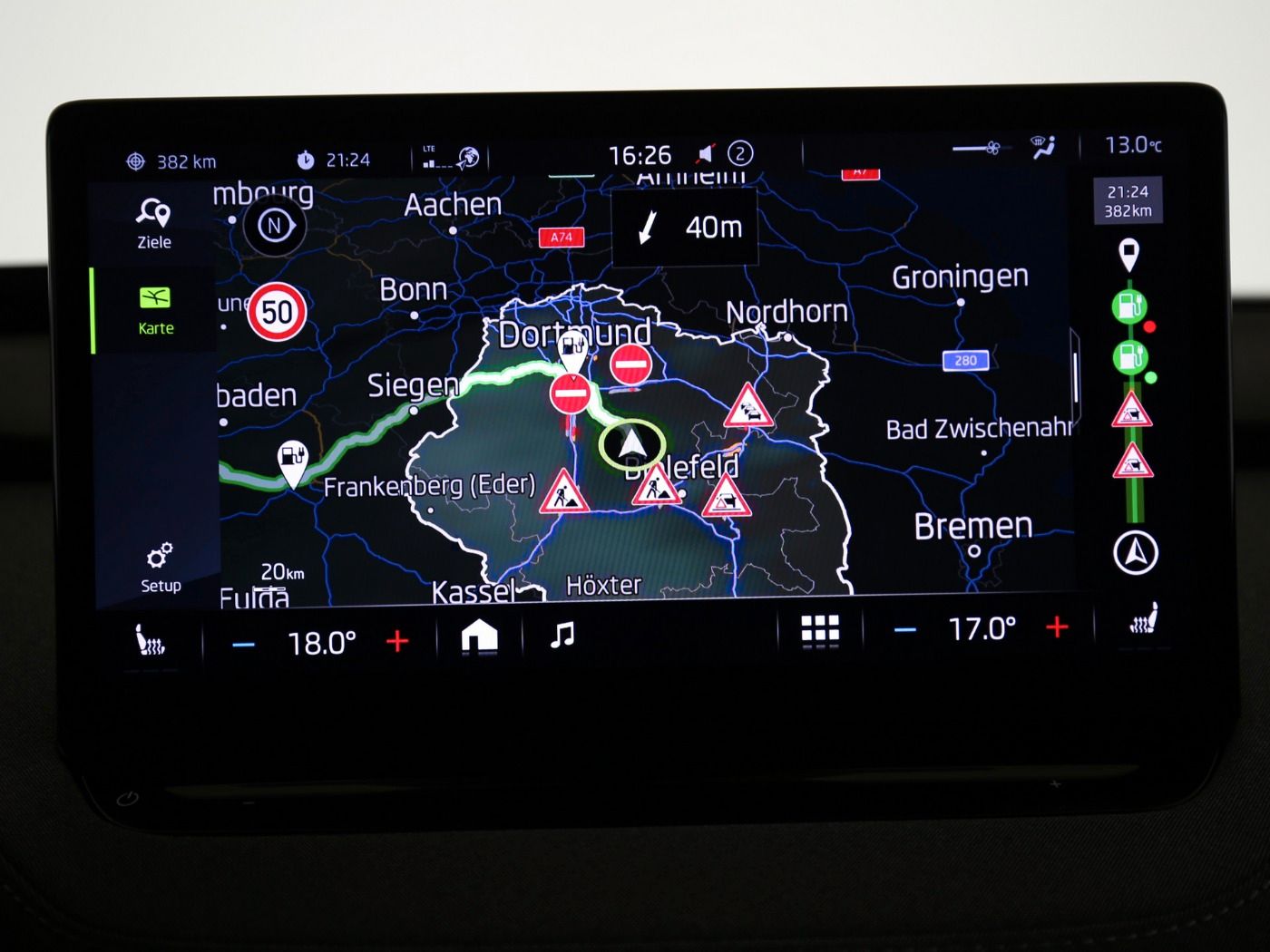 Fahrzeug autohaus mense Fahrzeugabbildung SKODA Enyaq x 80x Loft AHK|HUD|4xSHZG|ACC|LED|Navi|PDC