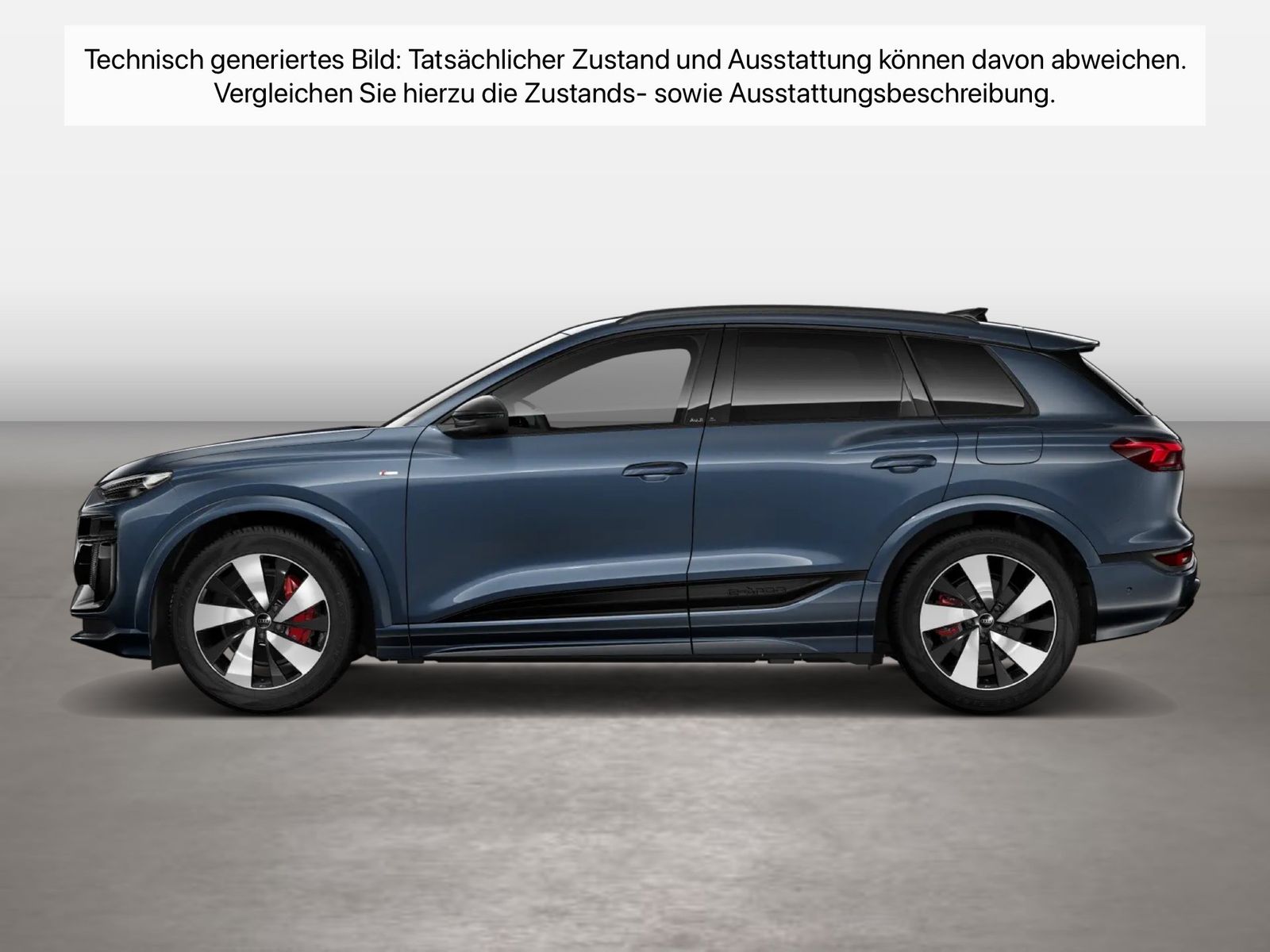 Fahrzeug autohaus mense Fahrzeugabbildung Audi Q6 e-tron S line Standhzg|4xSHZG|ACC|LED - mit KI generiert/bearbeitet