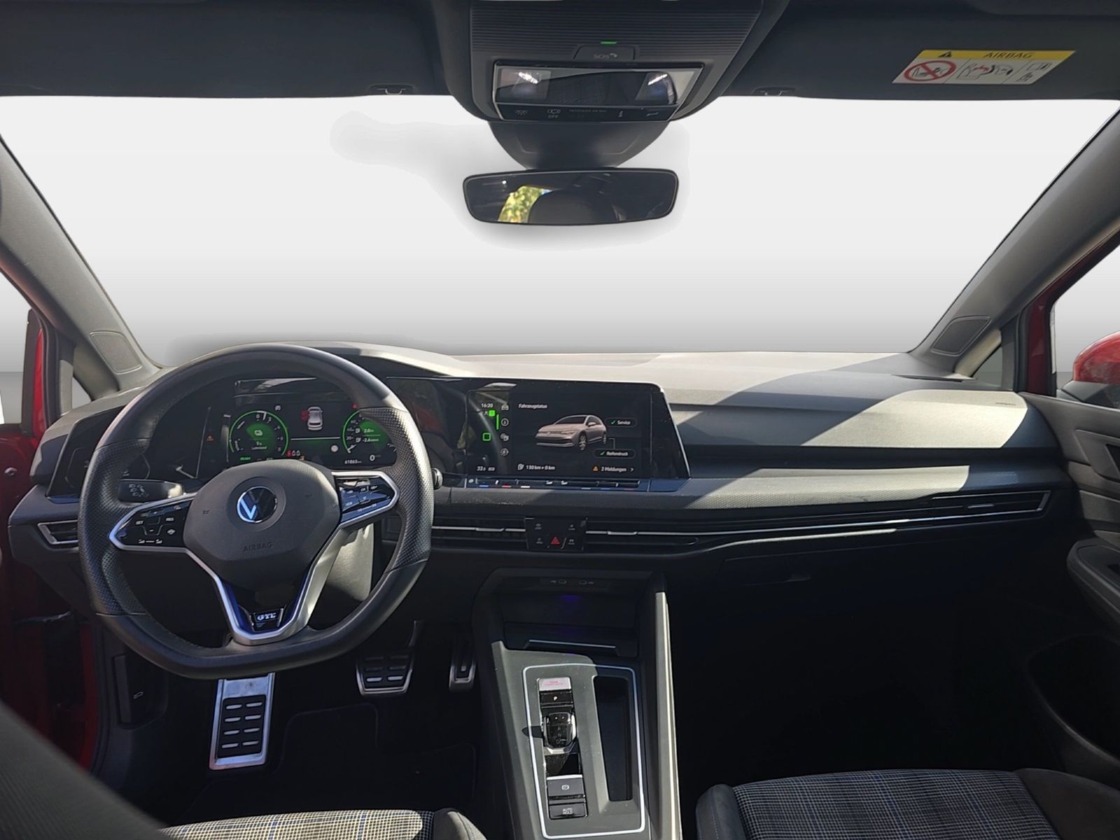 Fahrzeug autohaus mense Fahrzeugabbildung Volkswagen Golf VIII GTE 1.4 eTSI Hybrid DSG CarPlay LED LM - mit KI generiert/bearbeitet