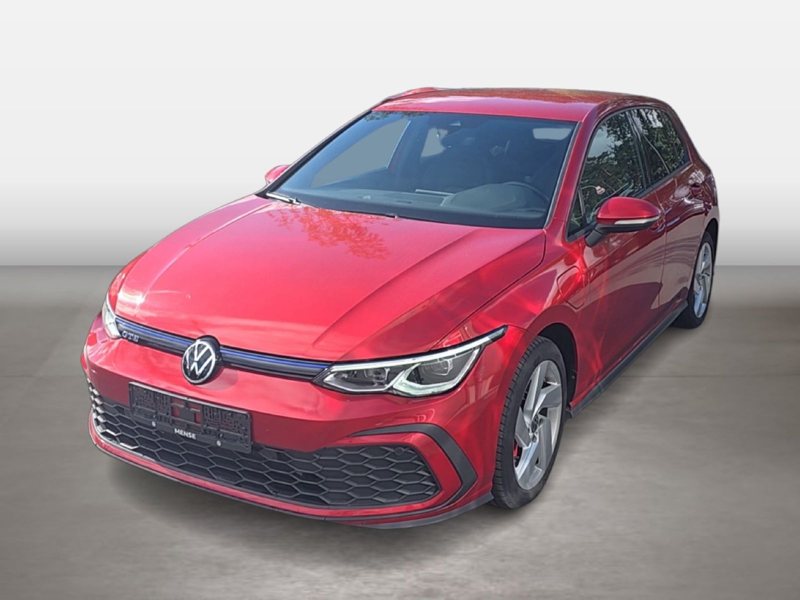 Fahrzeug autohaus mense Fahrzeugabbildung Volkswagen Golf VIII GTE 1.4 eTSI Hybrid DSG CarPlay LED LM - mit KI generiert/bearbeitet