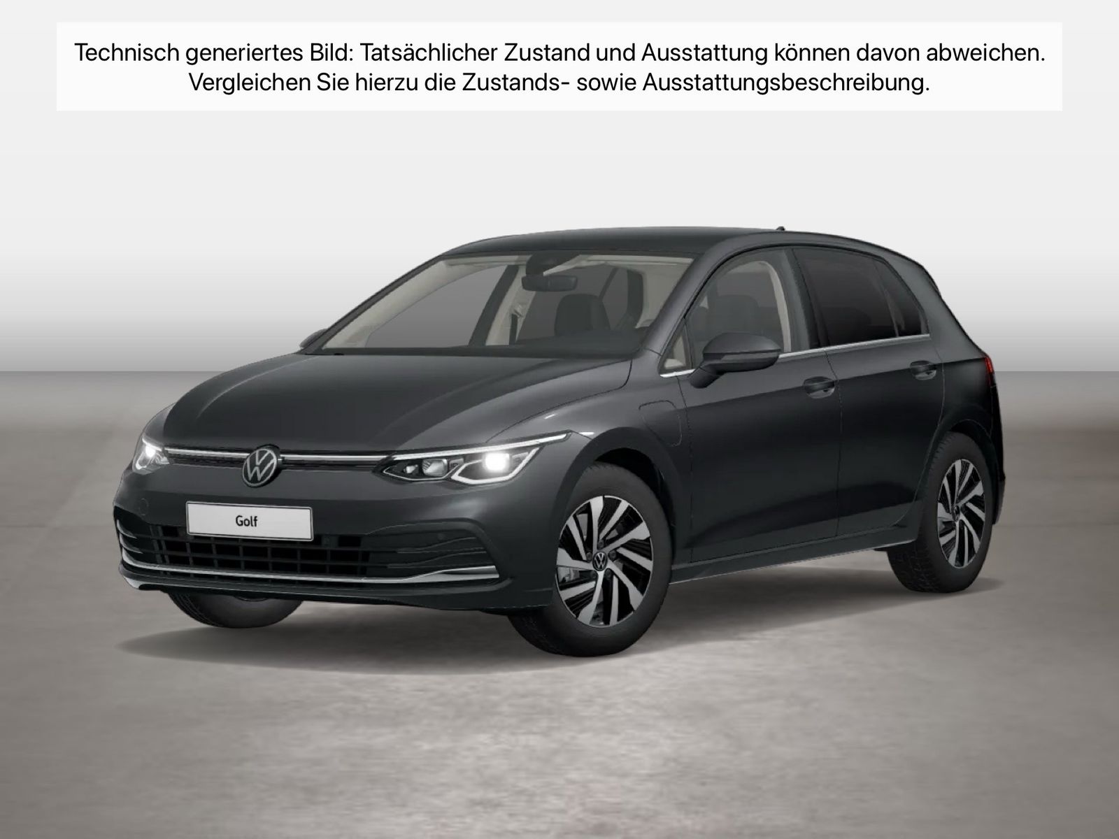 Fahrzeugabbildung Volkswagen Golf VIII 1.4 TSI eHybrid DSG Style ACC LED Soun - mit KI generiert/bearbeitet