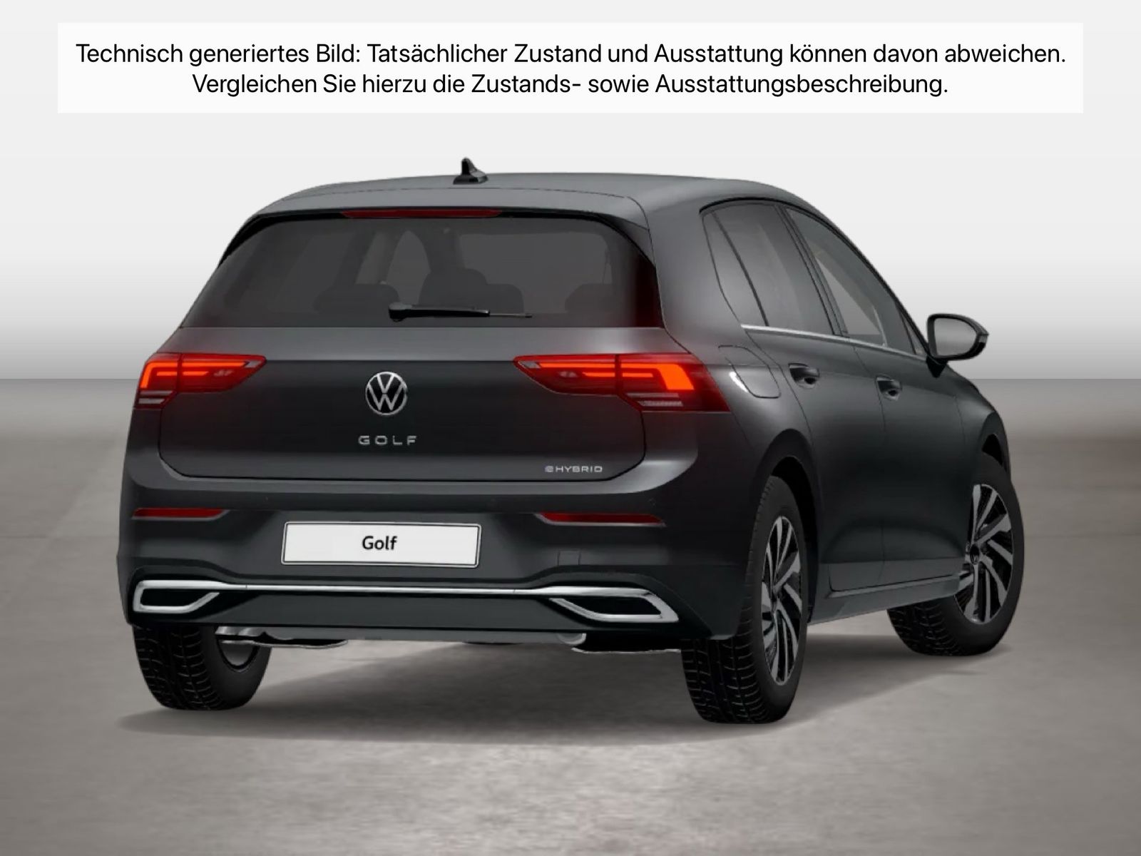 Fahrzeugabbildung Volkswagen Golf VIII 1.4 TSI eHybrid DSG Style ACC LED Soun - mit KI generiert/bearbeitet