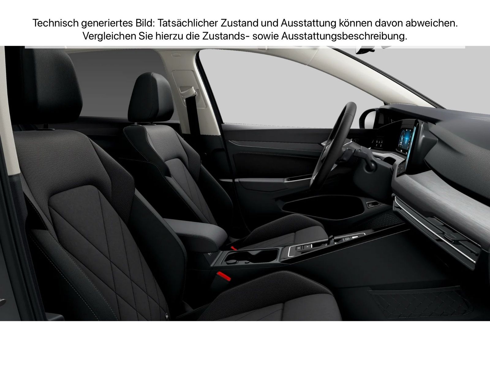 Fahrzeugabbildung Volkswagen Golf VIII 1.4 TSI eHybrid DSG Style ACC LED Soun - mit KI generiert/bearbeitet