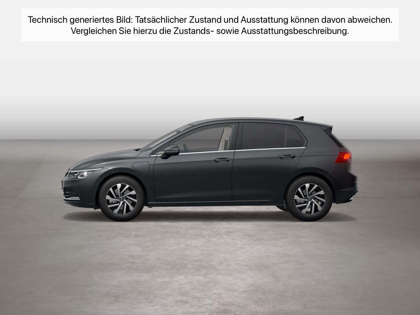Fahrzeugabbildung Volkswagen Golf VIII 1.4 TSI eHybrid DSG Style ACC LED Soun - mit KI generiert/bearbeitet