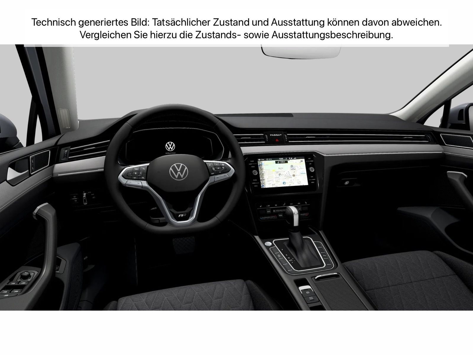 Fahrzeug autohaus mense Fahrzeugabbildung Volkswagen Passat Variant 2.0TDI DSG Business IQ.Light - mit KI generiert/bearbeitet