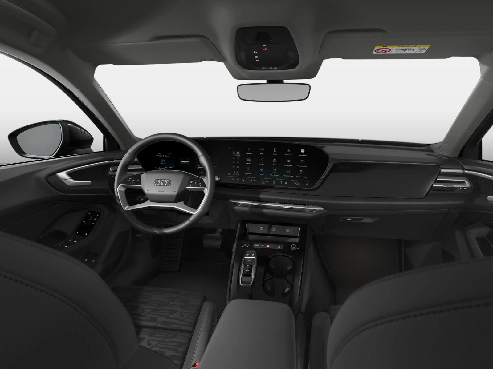 Fahrzeug autohaus mense Fahrzeugabbildung Audi A5 Avant e-hybrid quattro S tronic AHK Standhzg - mit KI generiert/bearbeitet