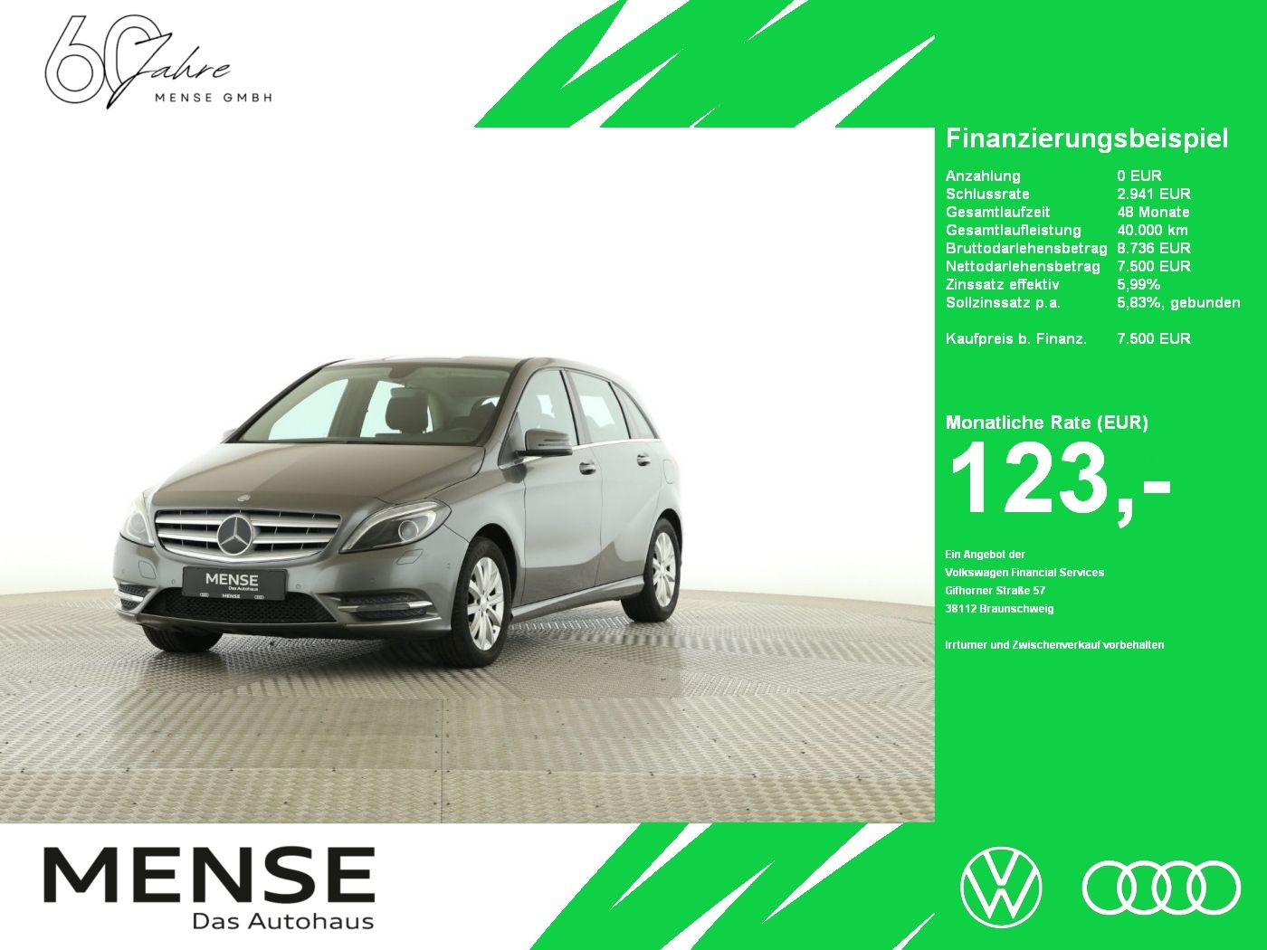 Fahrzeuge PKW autohaus mense Mercedes-Benz B 200 CDI BlueEfficiency Navi|Xenon|BiXenon|PDC