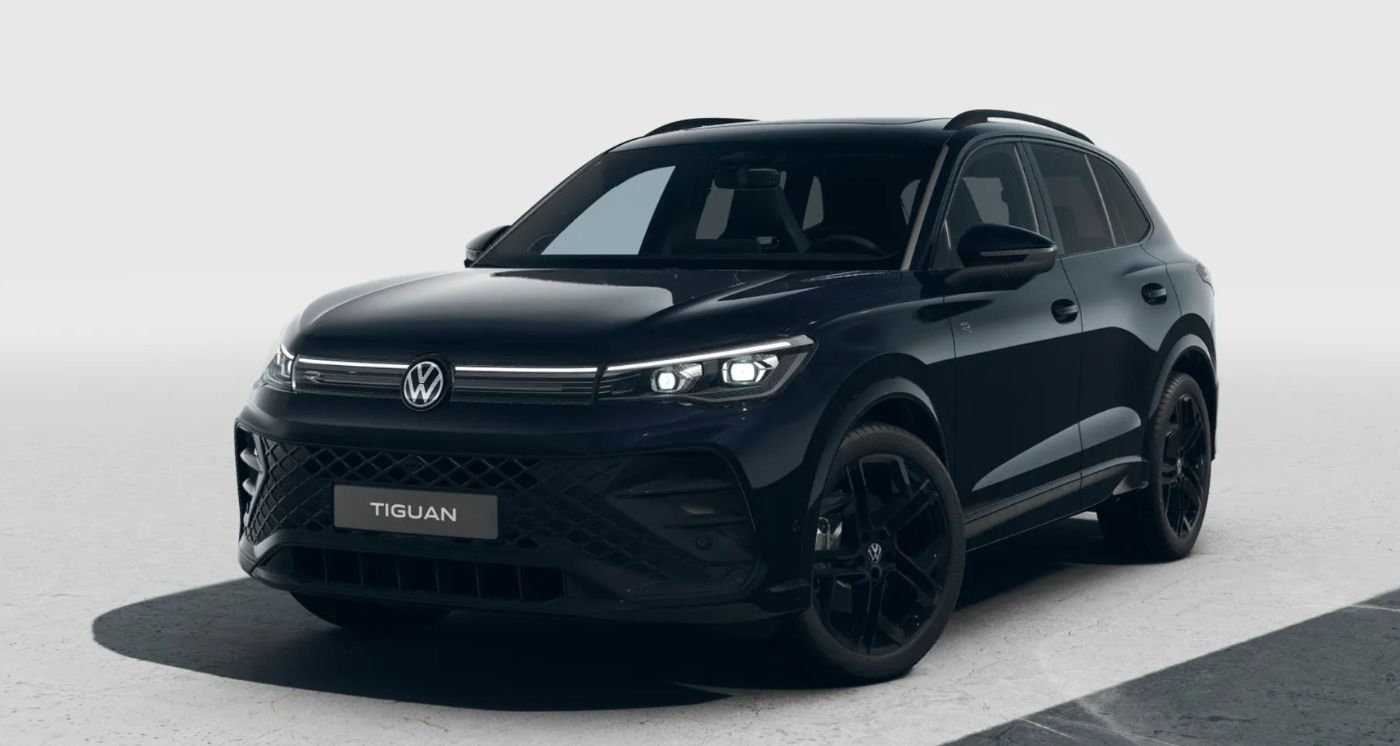 Fahrzeug autohaus mense Fahrzeugabbildung Volkswagen Tiguan TDI 4M R-Line AHK Pano BlackStyle Navi HU