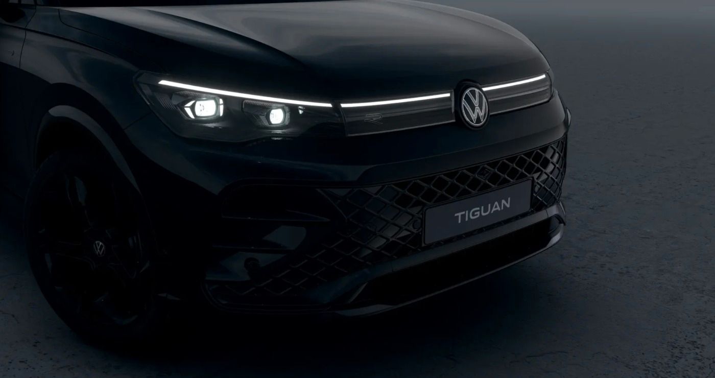 Fahrzeug autohaus mense Fahrzeugabbildung Volkswagen Tiguan TDI 4M R-Line AHK Pano BlackStyle Navi HU