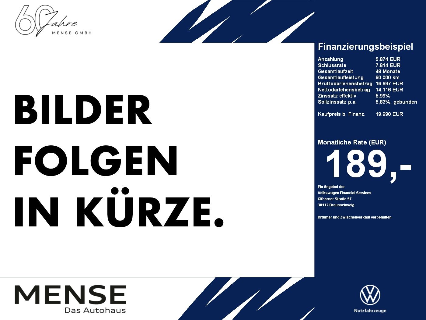 Fahrzeuge Nutzfahrzeuge/Camping autohaus mense Volkswagen T6.1 Transporter 2.0 TDI Kasten FWD CarPlay|AHK