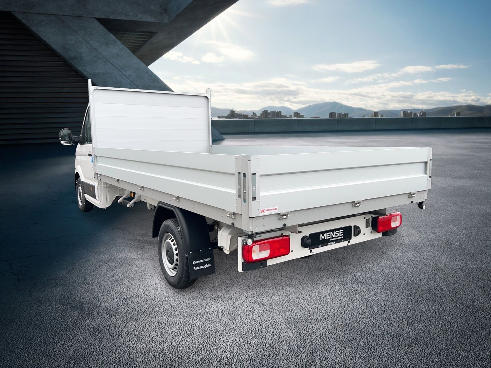 Fahrzeugabbildung Volkswagen Crafter 35 Pritsche EK LR103 kW Front 6-Gang