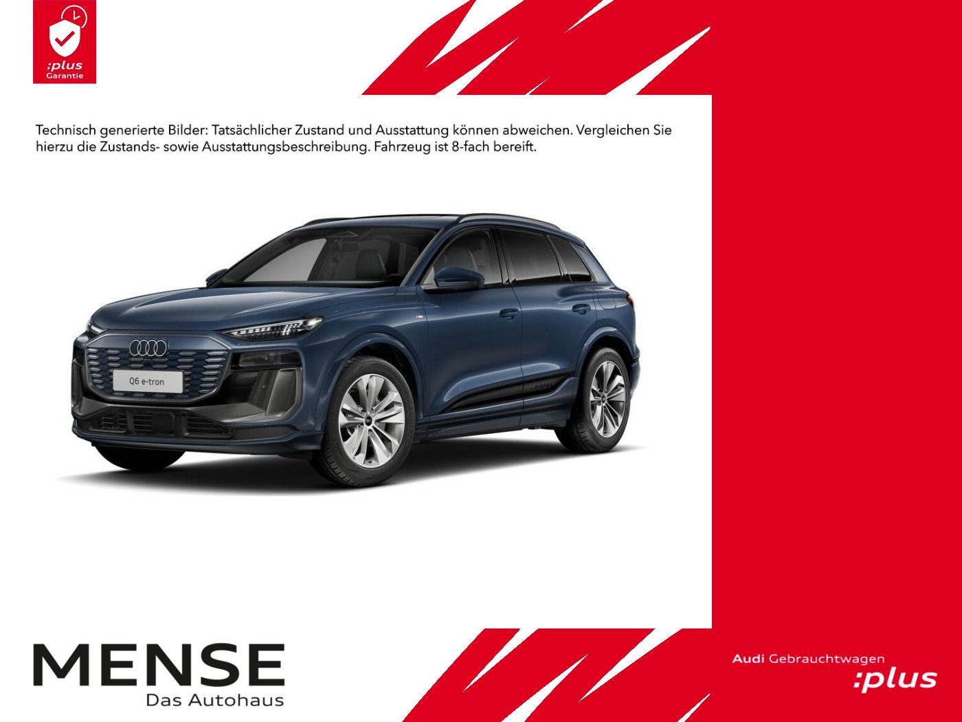 Fahrzeuge PKW autohaus mense Audi Q6 e-tron performance 225 kW S-Line HUD|Luft|ACC