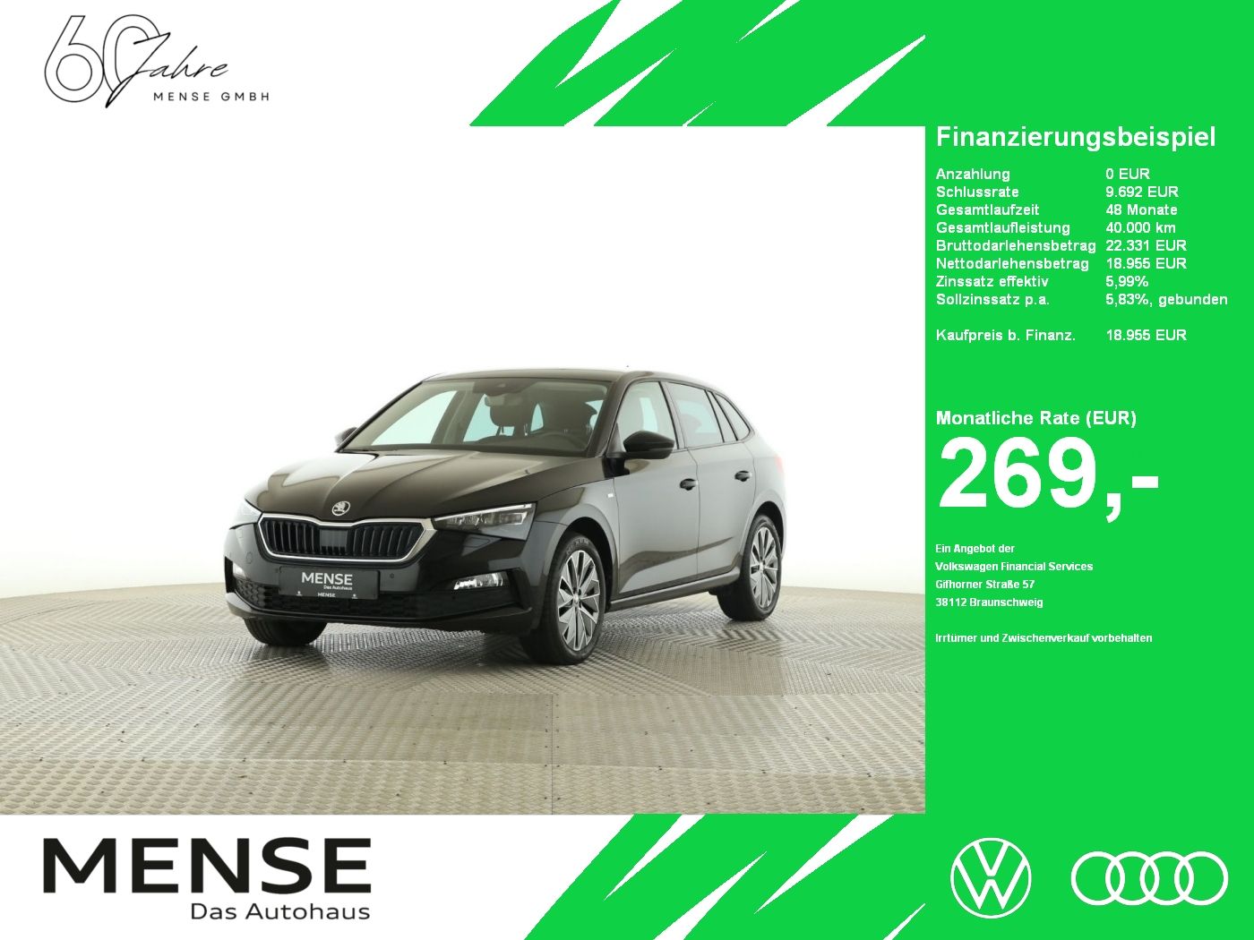 Fahrzeuge PKW autohaus mense SKODA Scala 1.0 TSI Tour AHK|ACC|LED|Navi|VirtualCP|LM