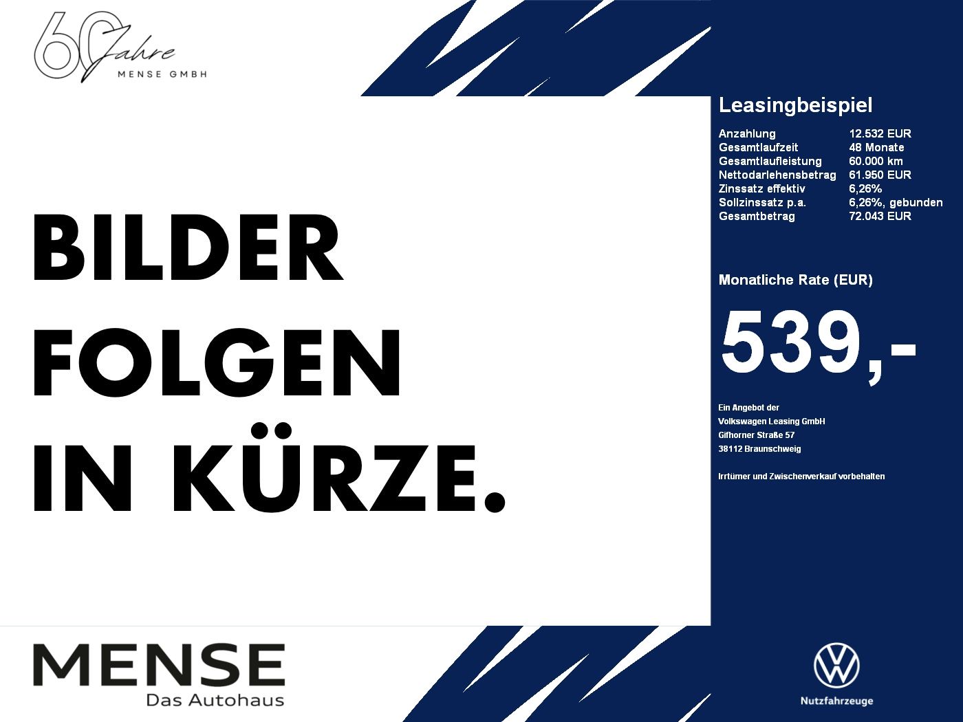 Fahrzeuge PKW autohaus mense Volkswagen NFZ Multivan 2.0 l TDI 110 kW DSG