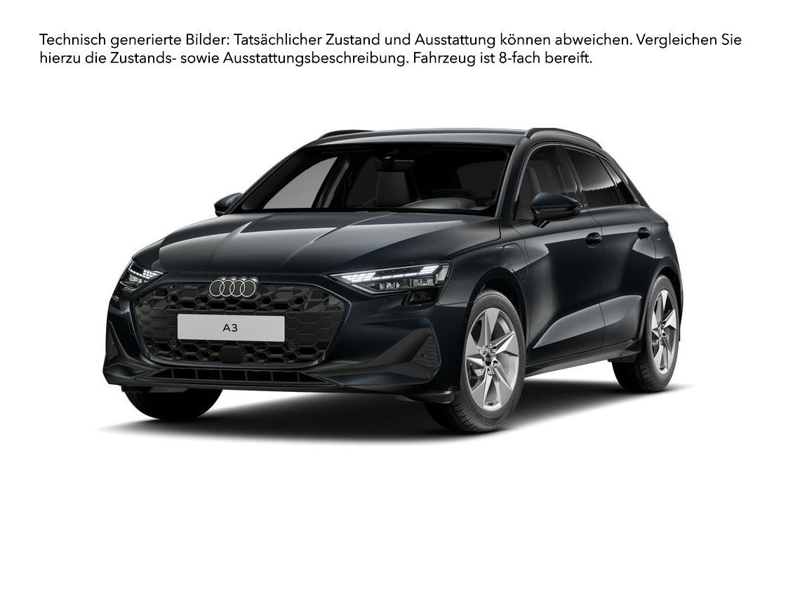 Fahrzeug autohaus mense Fahrzeugabbildung Audi A3 Sportback 40 TFSI e S tronic Standhzg|LED|PDC