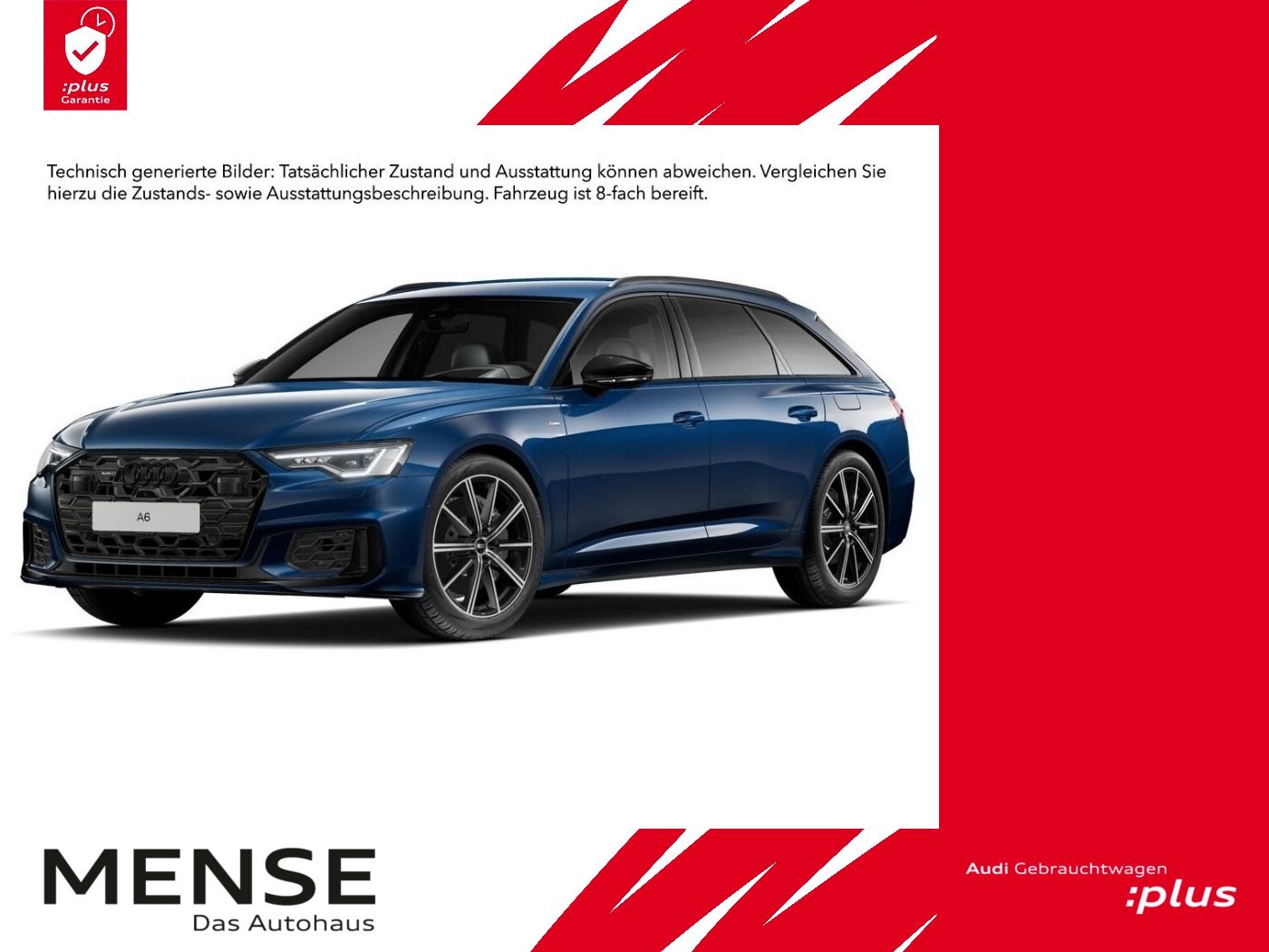 Fahrzeugabbildung Audi A6 Avant 50 TFSI e quattro S tronic S line B&O