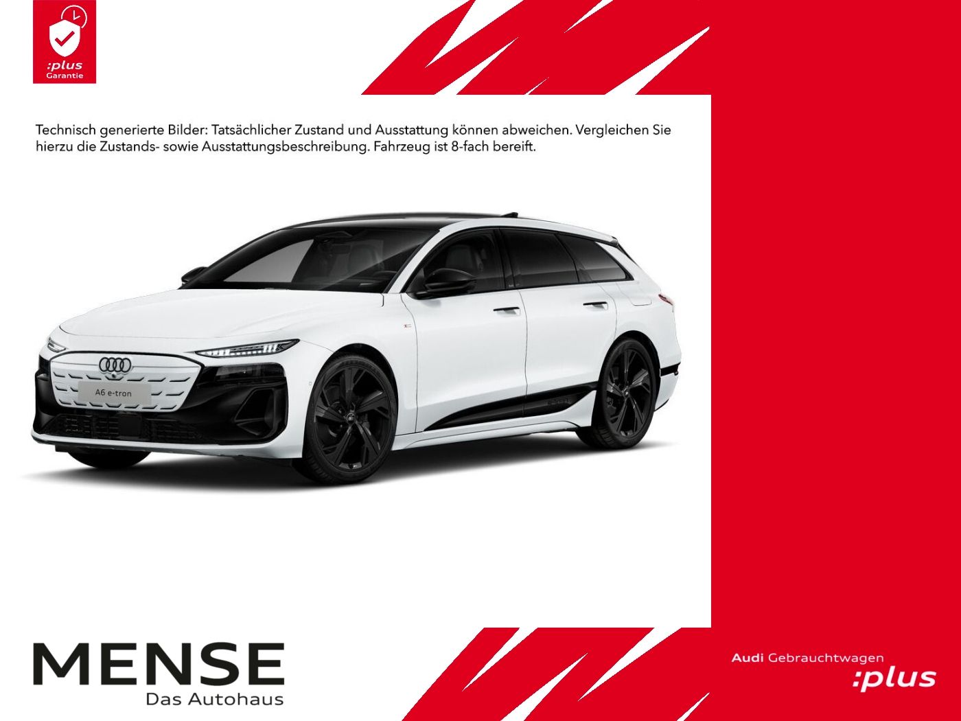 Fahrzeugabbildung Audi A6 Avant e-tron 210 kW S-Line Tech pro B&O|AHK|H