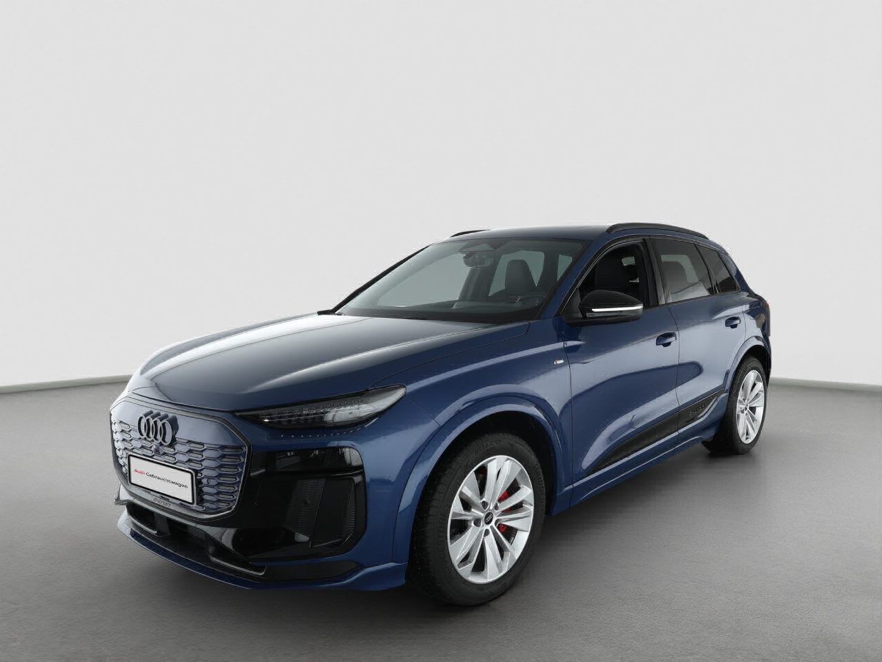 Fahrzeug autohaus mense Fahrzeugabbildung Audi Q6 e-tron performance edition one blue