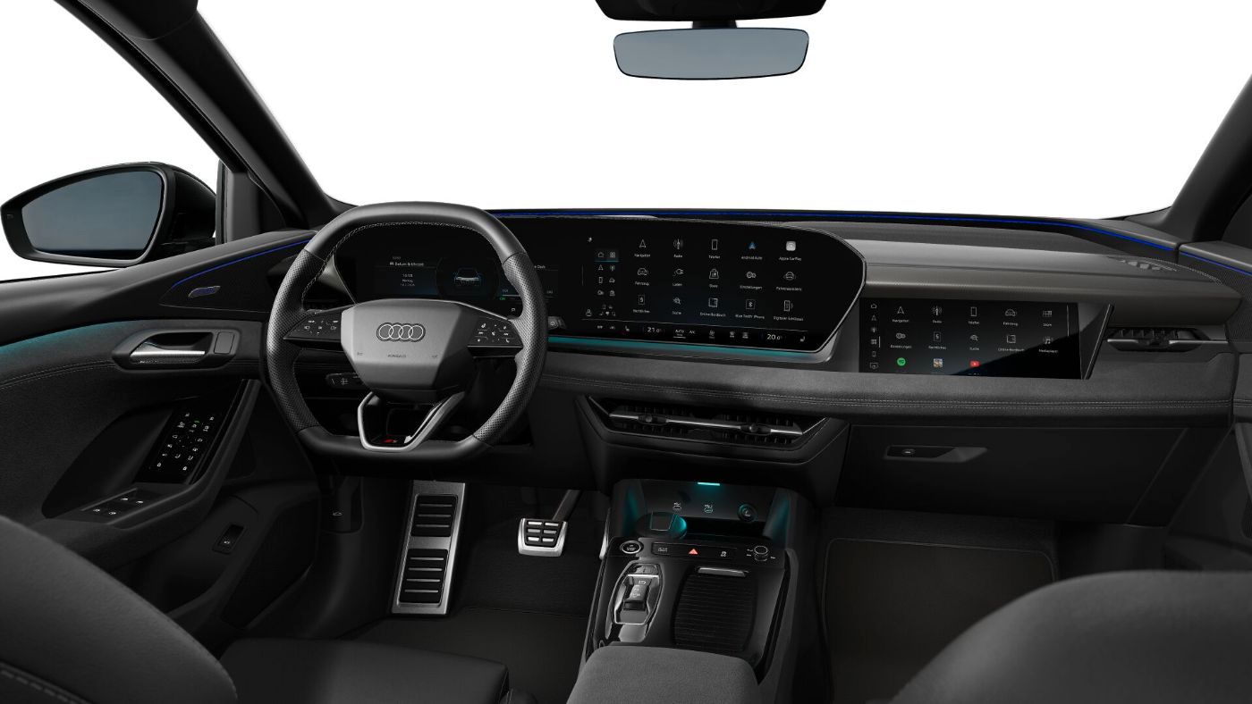 Fahrzeug autohaus mense Fahrzeugabbildung Audi Q6 e-tron performance edition one blue