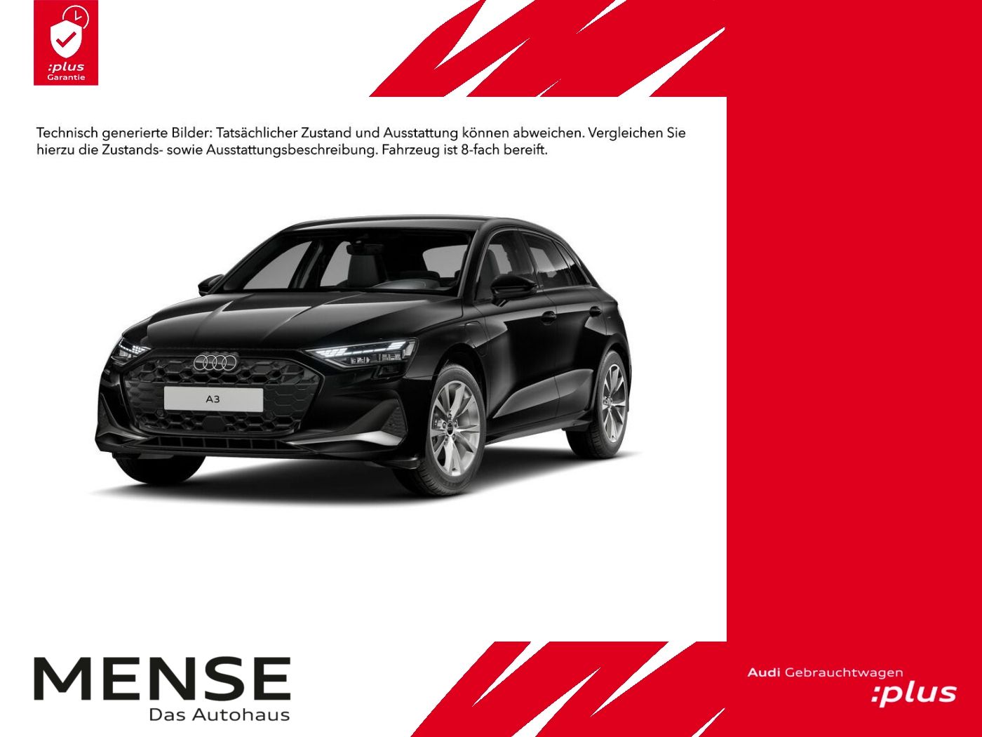 Fahrzeugabbildung Audi A3 Sportback 40 TFSI e S tronic Advanced ACC|LED