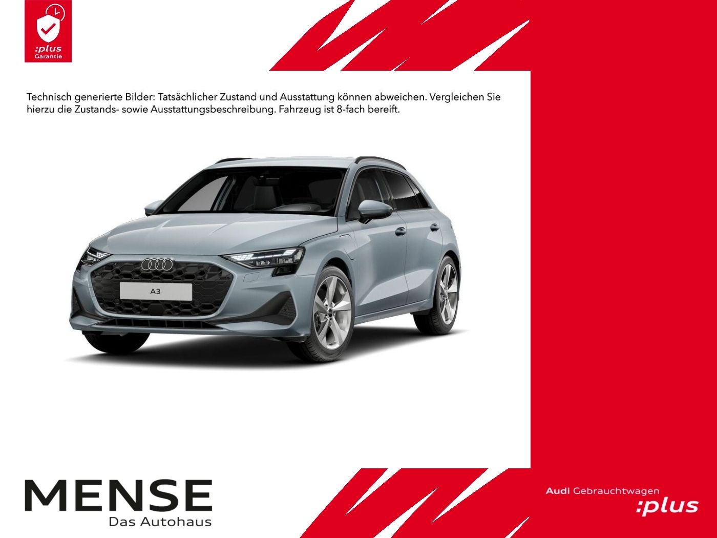 Fahrzeugabbildung Audi A3 Sportback 40 TFSI e S tronic AHK|Standhzg|ACC