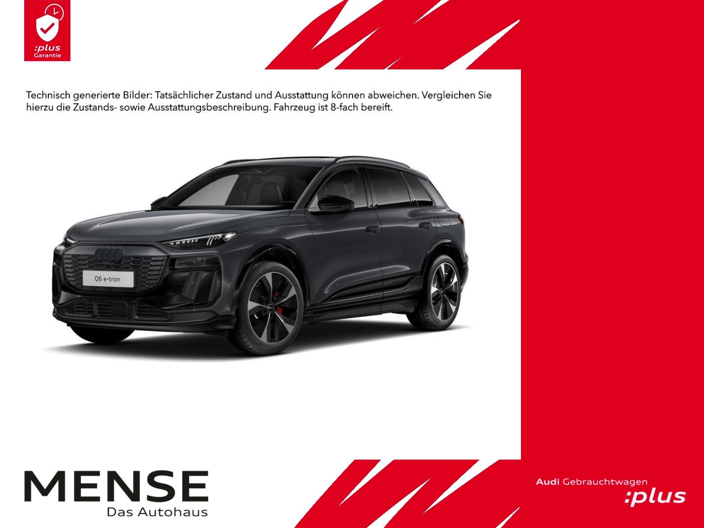 Fahrzeugabbildung Audi Q6 e-tron quattro 285 kW edition one grey HUD|LM