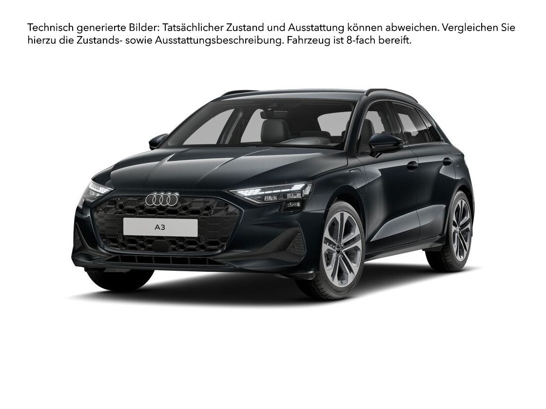 Fahrzeugabbildung Audi A3 Sportback 40 TFSI e S tronic Matrix|Standhzg